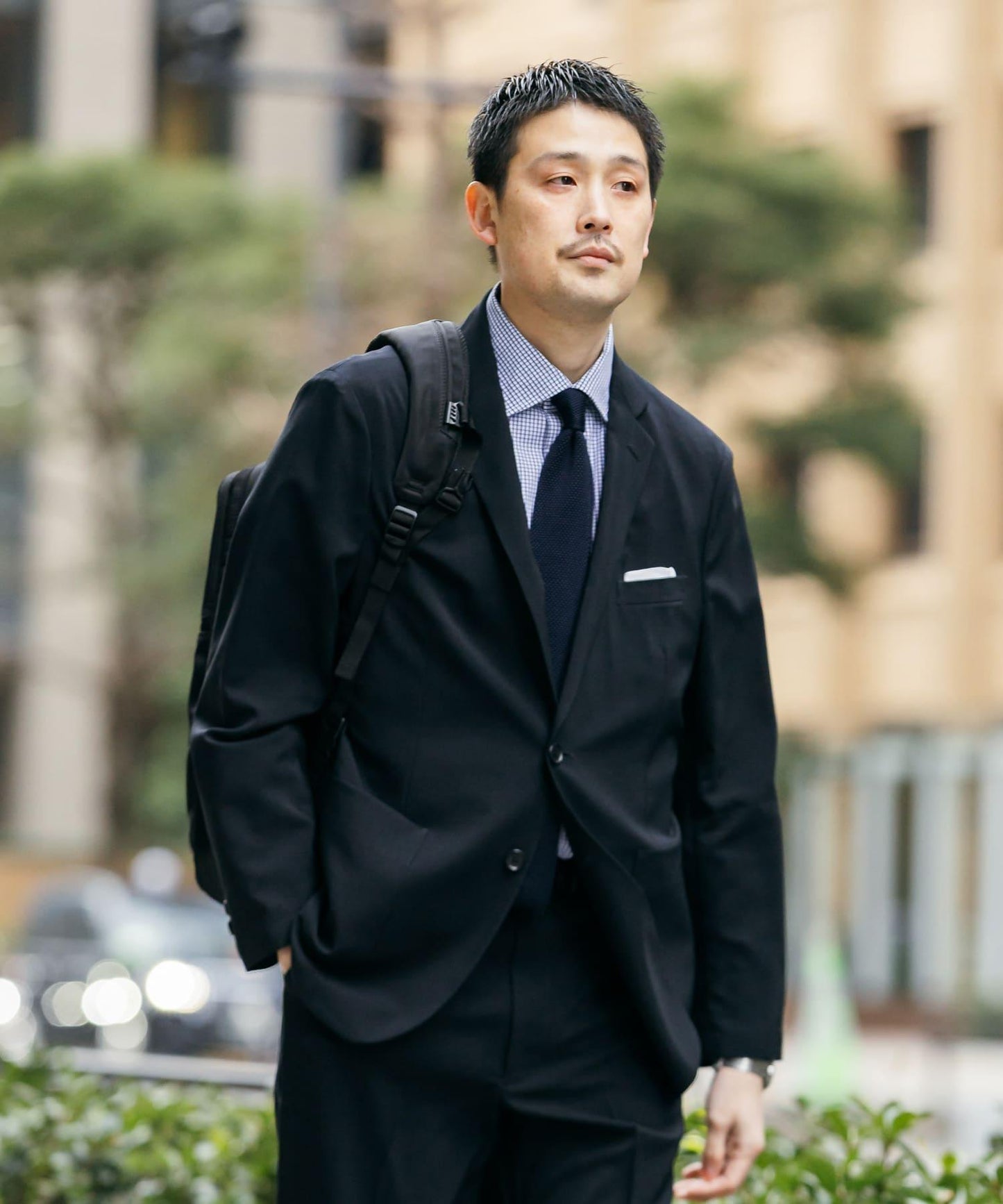 LIFE STYLE TAILOR 亞麻風格舒適夾克