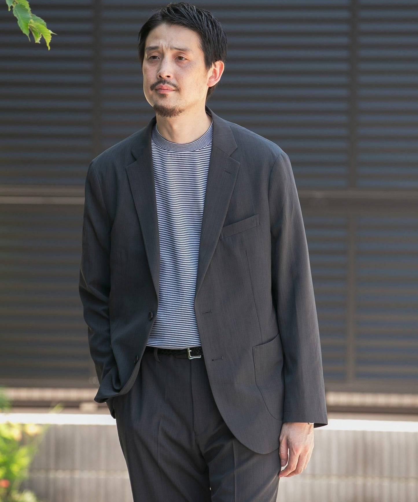 可水洗/防皺 LIFE STYLE TAILOR 卡爾澤彈力舒適西裝夾克
