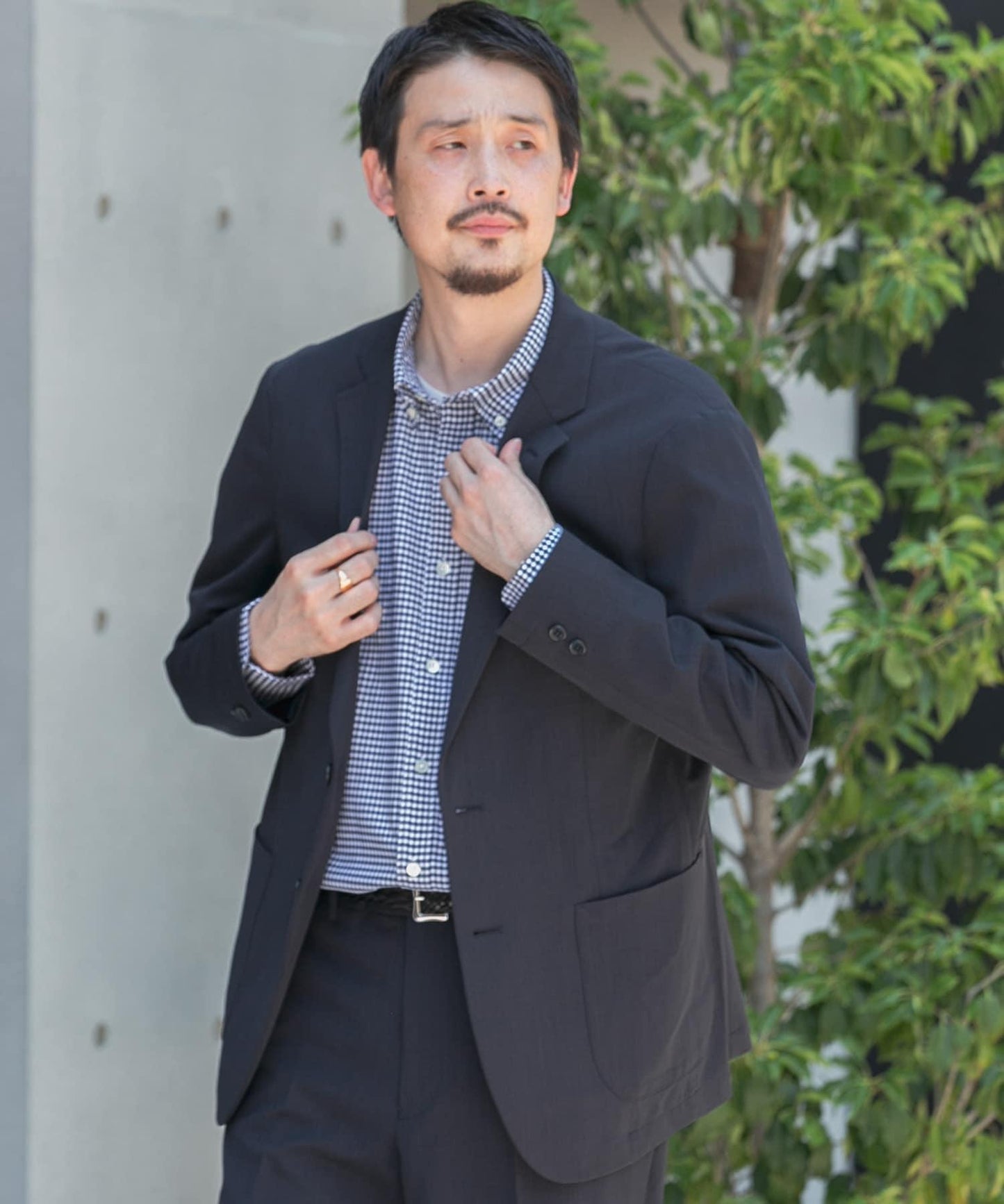 可水洗/防皺 LIFE STYLE TAILOR 卡爾澤彈力舒適西裝夾克