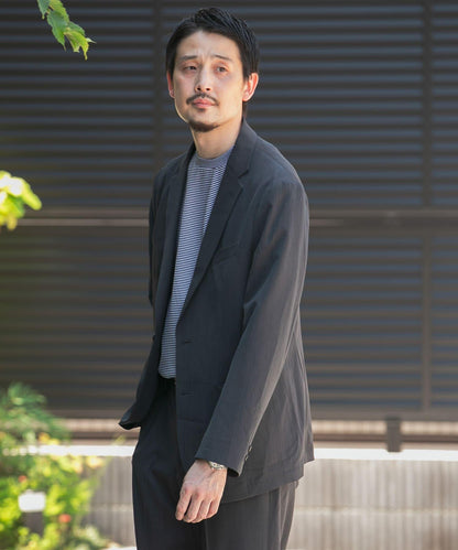 可水洗/防皺 LIFE STYLE TAILOR 卡爾澤彈力舒適西裝夾克