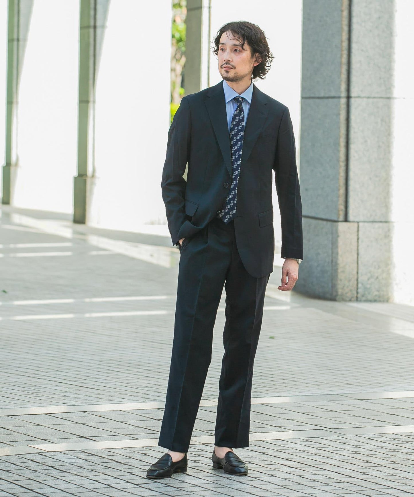 LIFE STYLE TAILOR 可水洗彈力西裝夾克
