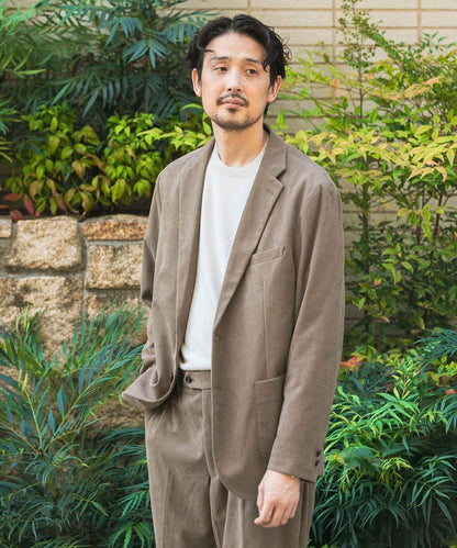 LIFE STYLE TAILOR 燈芯絨舒適夾克