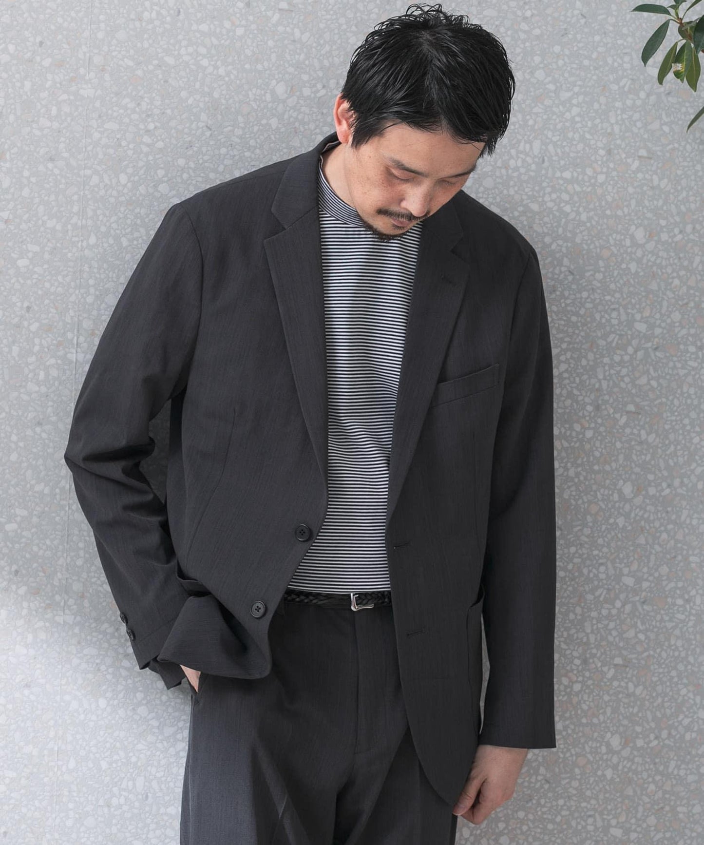 可水洗/防皺 LIFE STYLE TAILOR 卡爾澤彈力舒適西裝夾克