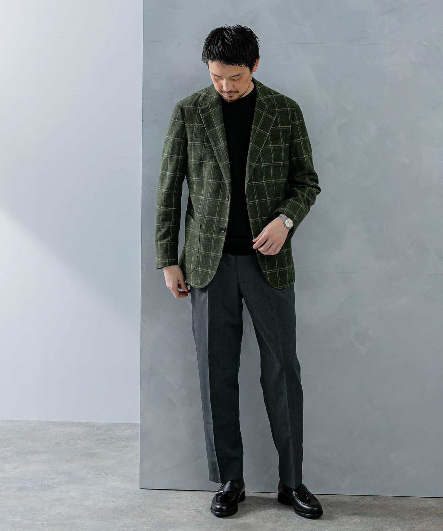 LIFE STYLE TAILOR NOVALAN花呢西裝夾克