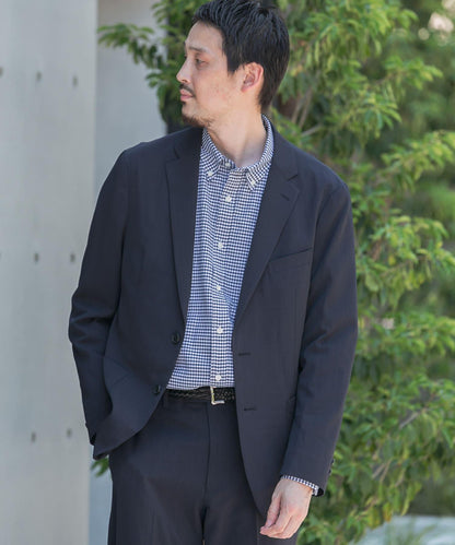 可水洗/防皺 LIFE STYLE TAILOR 卡爾澤彈力舒適西裝夾克