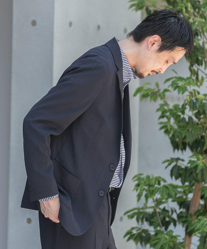可水洗/防皺 LIFE STYLE TAILOR 卡爾澤彈力舒適西裝夾克