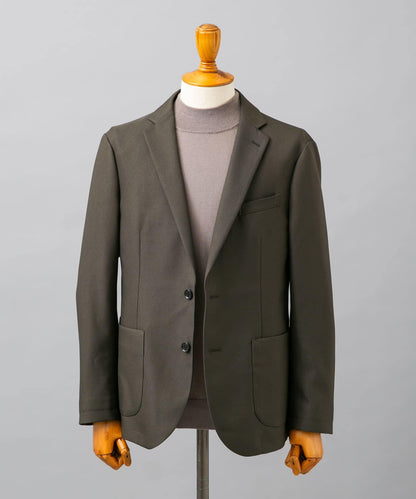 LIFE STYLE TAILOR 仿羊毛斜紋舒適西裝夾克