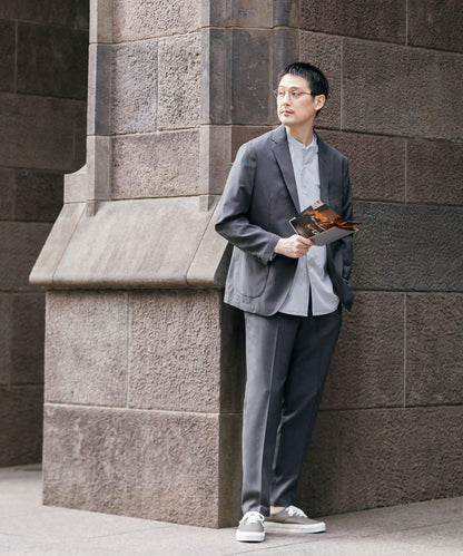 LIFE STYLE TAILOR 亞麻風格舒適夾克