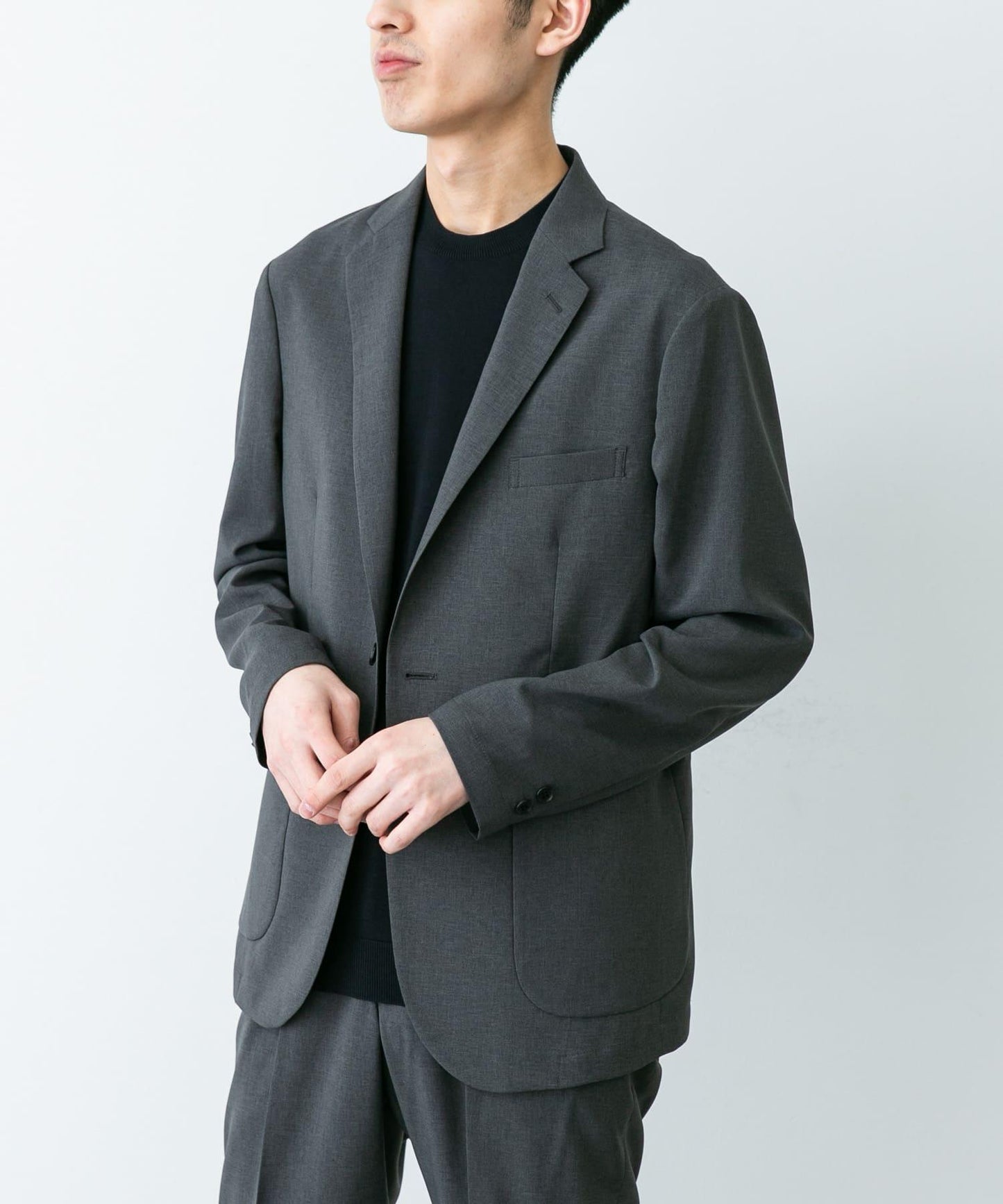 LIFE STYLE TAILOR 亞麻風格舒適夾克
