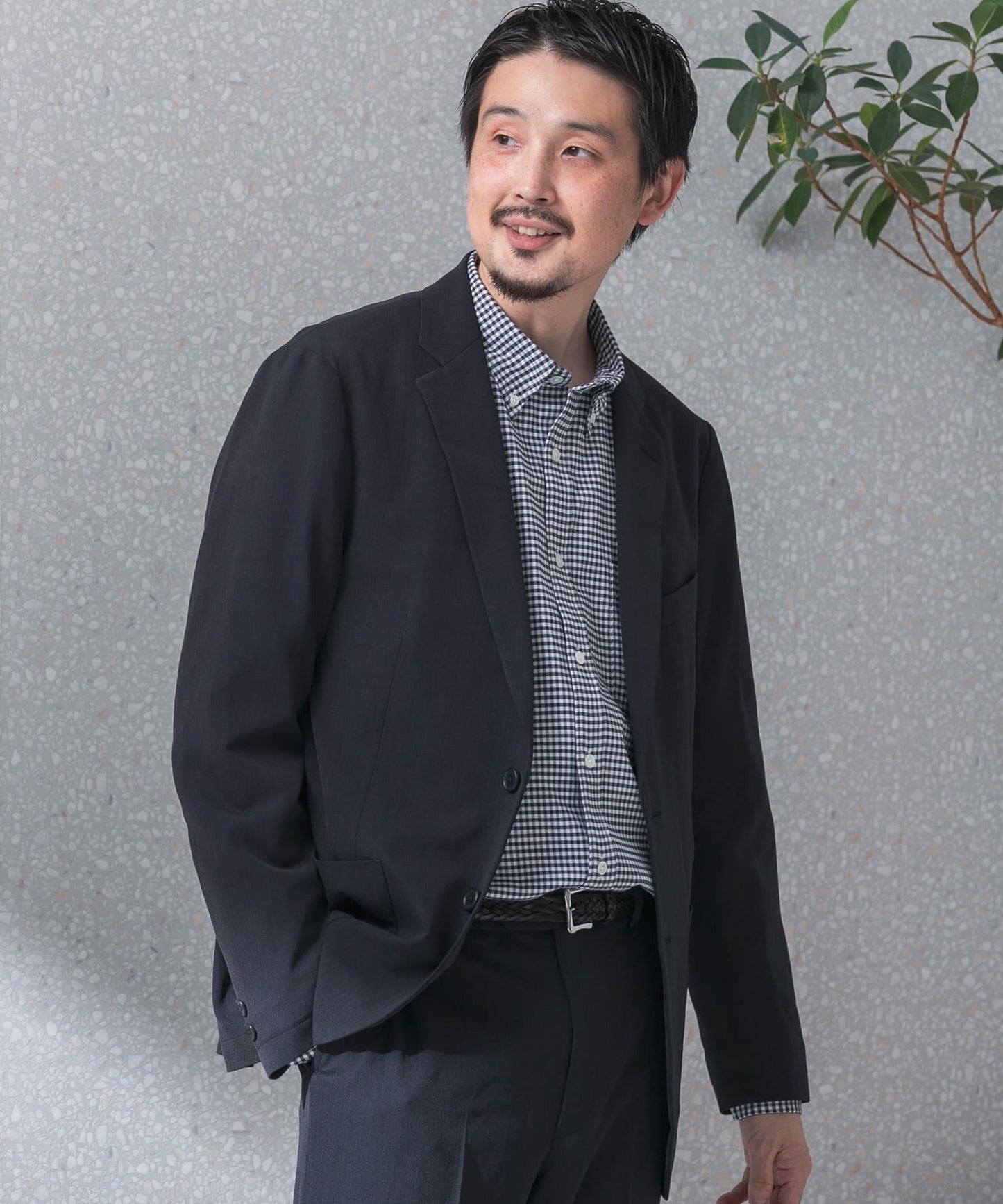 可水洗/防皺 LIFE STYLE TAILOR 卡爾澤彈力舒適西裝夾克