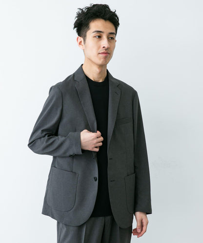 LIFE STYLE TAILOR 亞麻風格舒適夾克