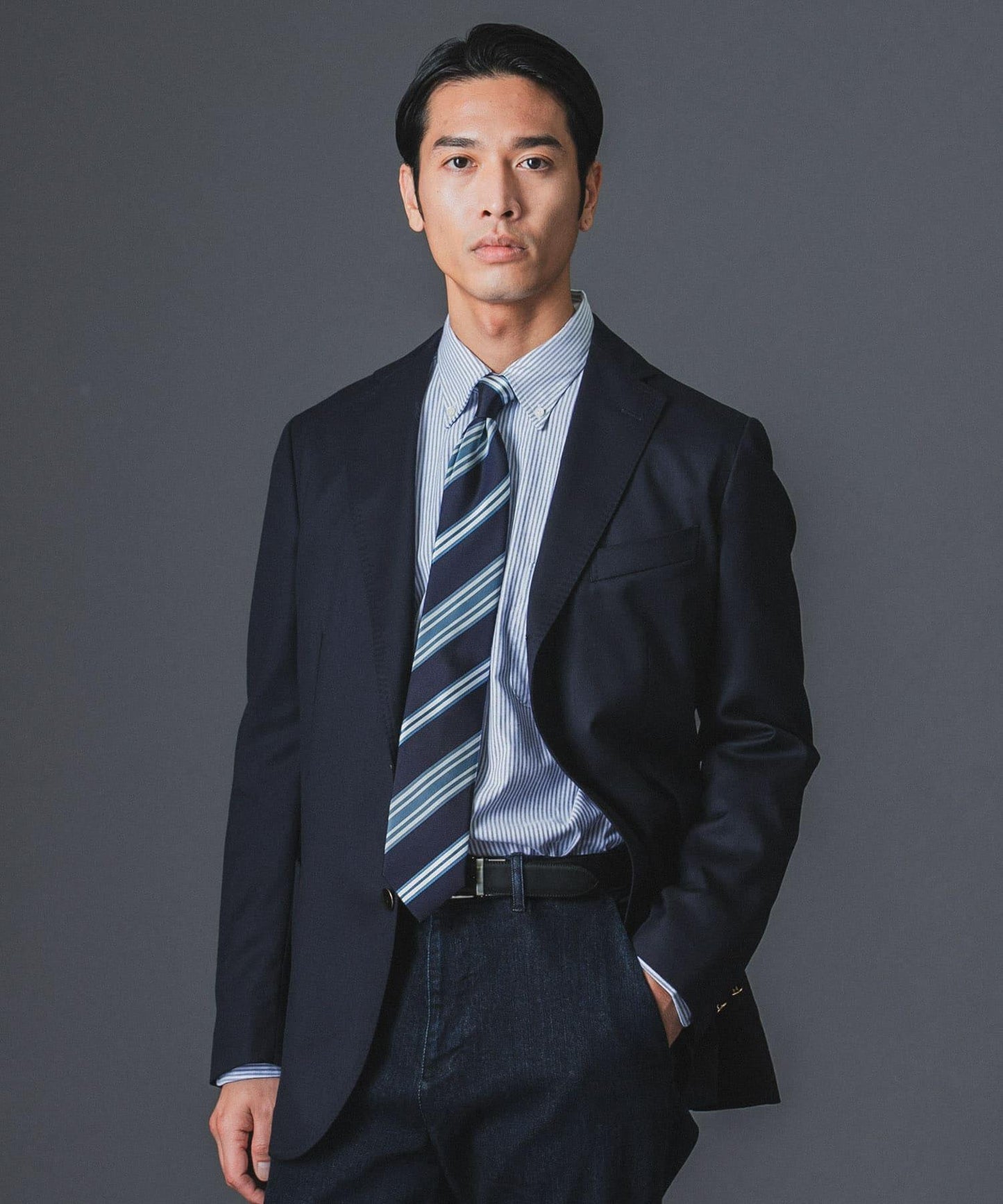 LIFE STYLE TAILOR 金屬紐扣西裝外套