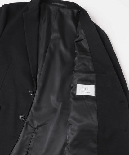 LIFE STYLE TAILOR 羊毛感軟斜紋彈力西裝夾克