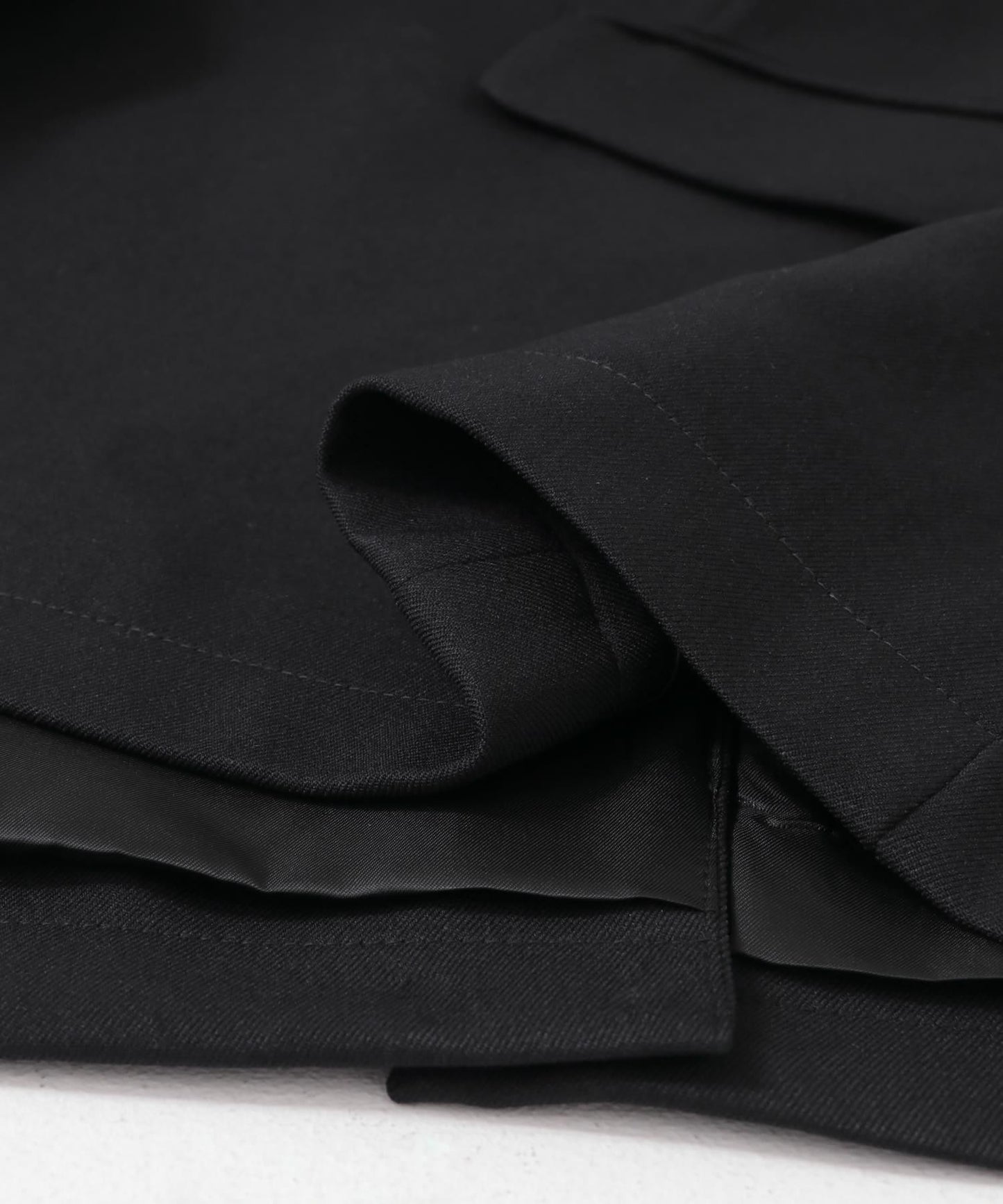 LIFE STYLE TAILOR 羊毛感軟斜紋彈力西裝夾克