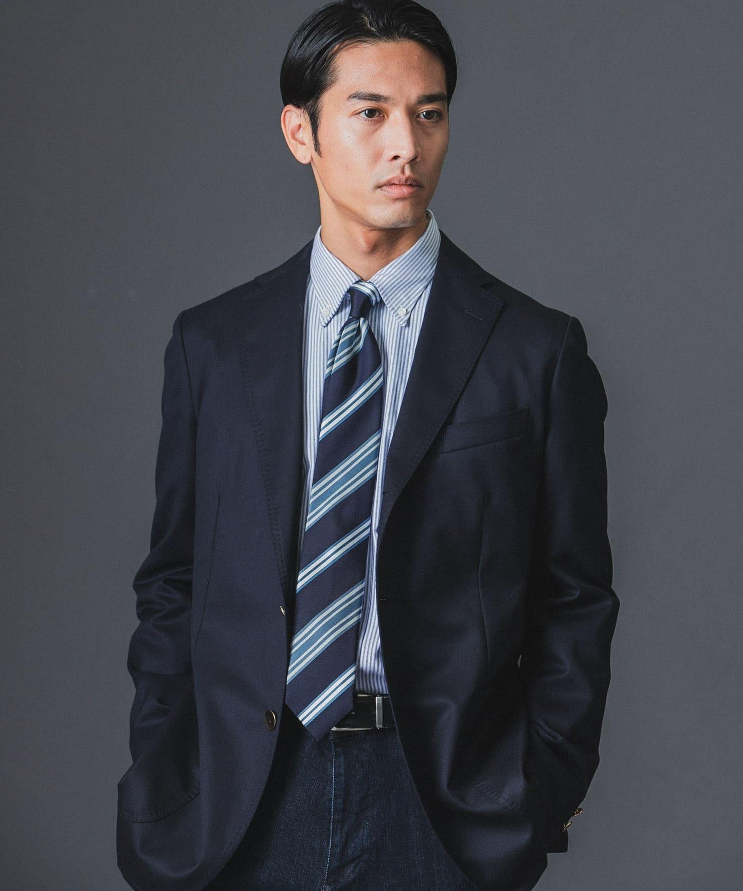 LIFE STYLE TAILOR 金屬紐扣西裝外套