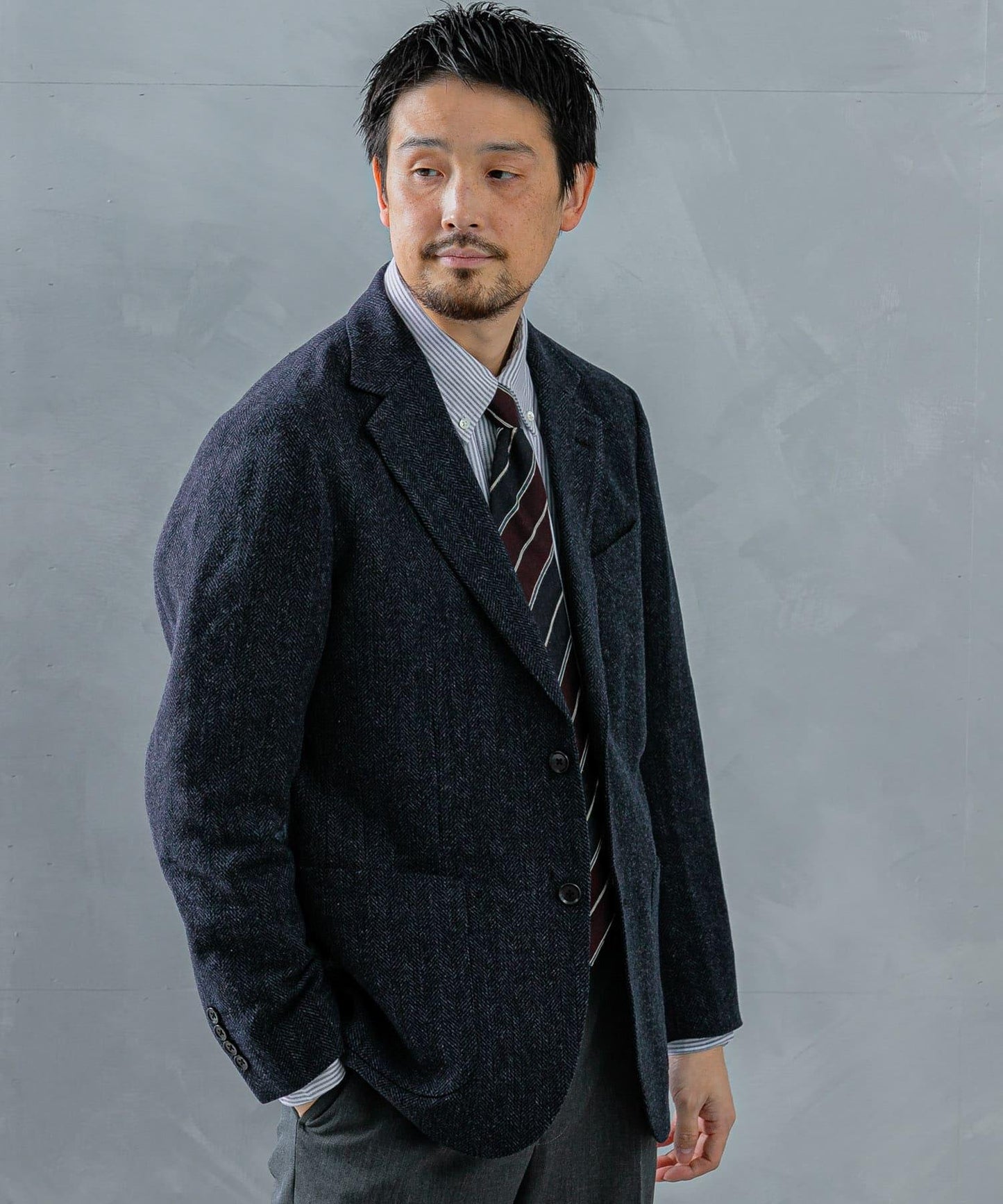 LIFE STYLE TAILOR NOVALAN花呢西裝夾克