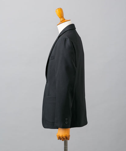 LIFE STYLE TAILOR 仿羊毛斜紋舒適西裝夾克