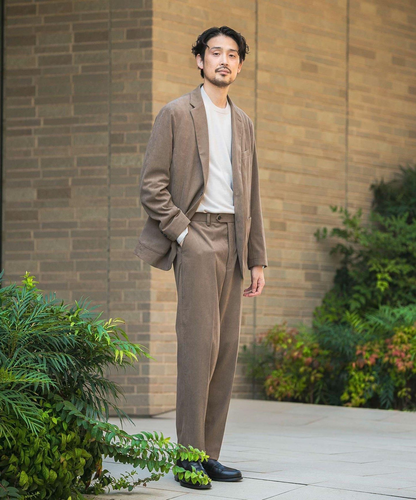LIFE STYLE TAILOR 燈芯絨舒適夾克