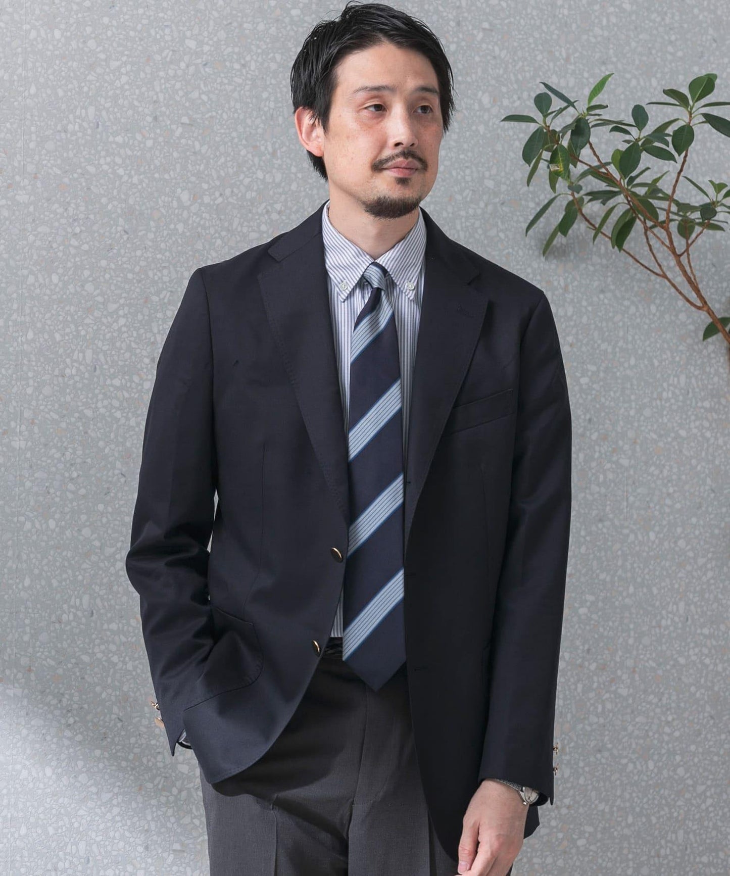LIFE STYLE TAILOR 金屬紐扣西裝外套