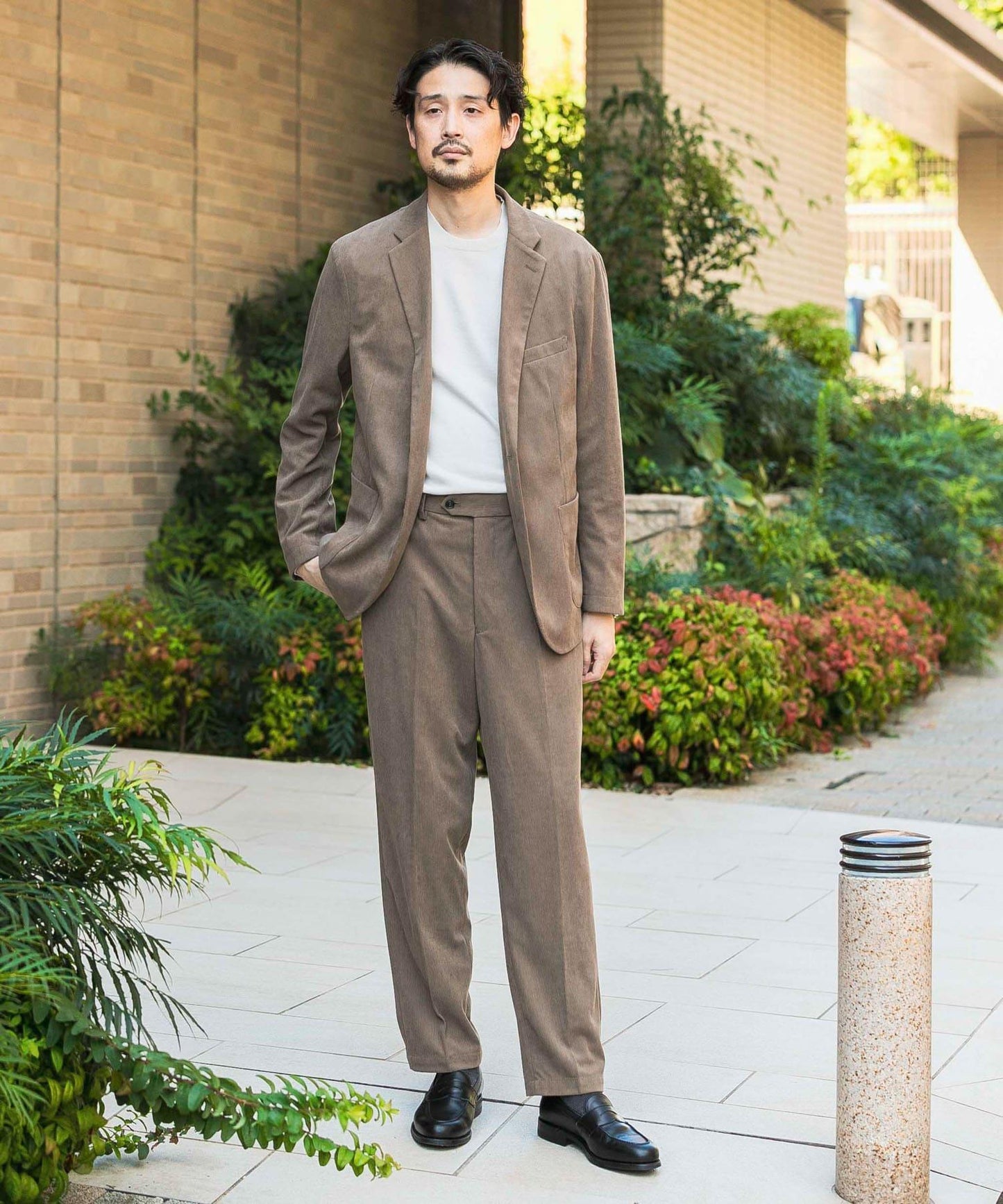 LIFE STYLE TAILOR 燈芯絨舒適夾克