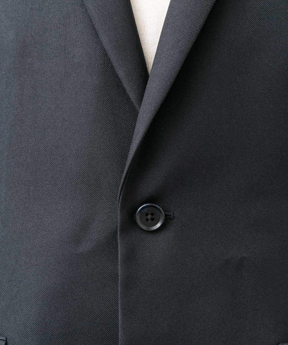 LIFE STYLE TAILOR 仿羊毛斜紋舒適西裝夾克