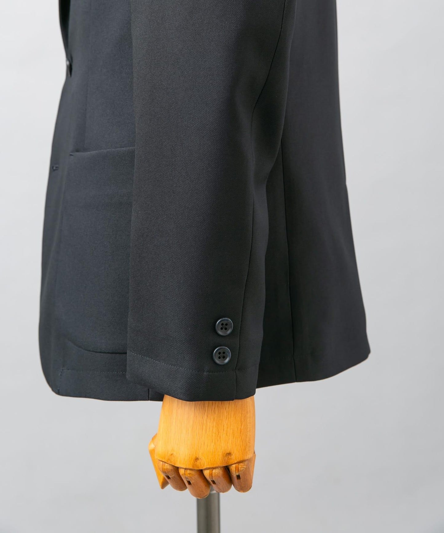 LIFE STYLE TAILOR 仿羊毛斜紋舒適西裝夾克
