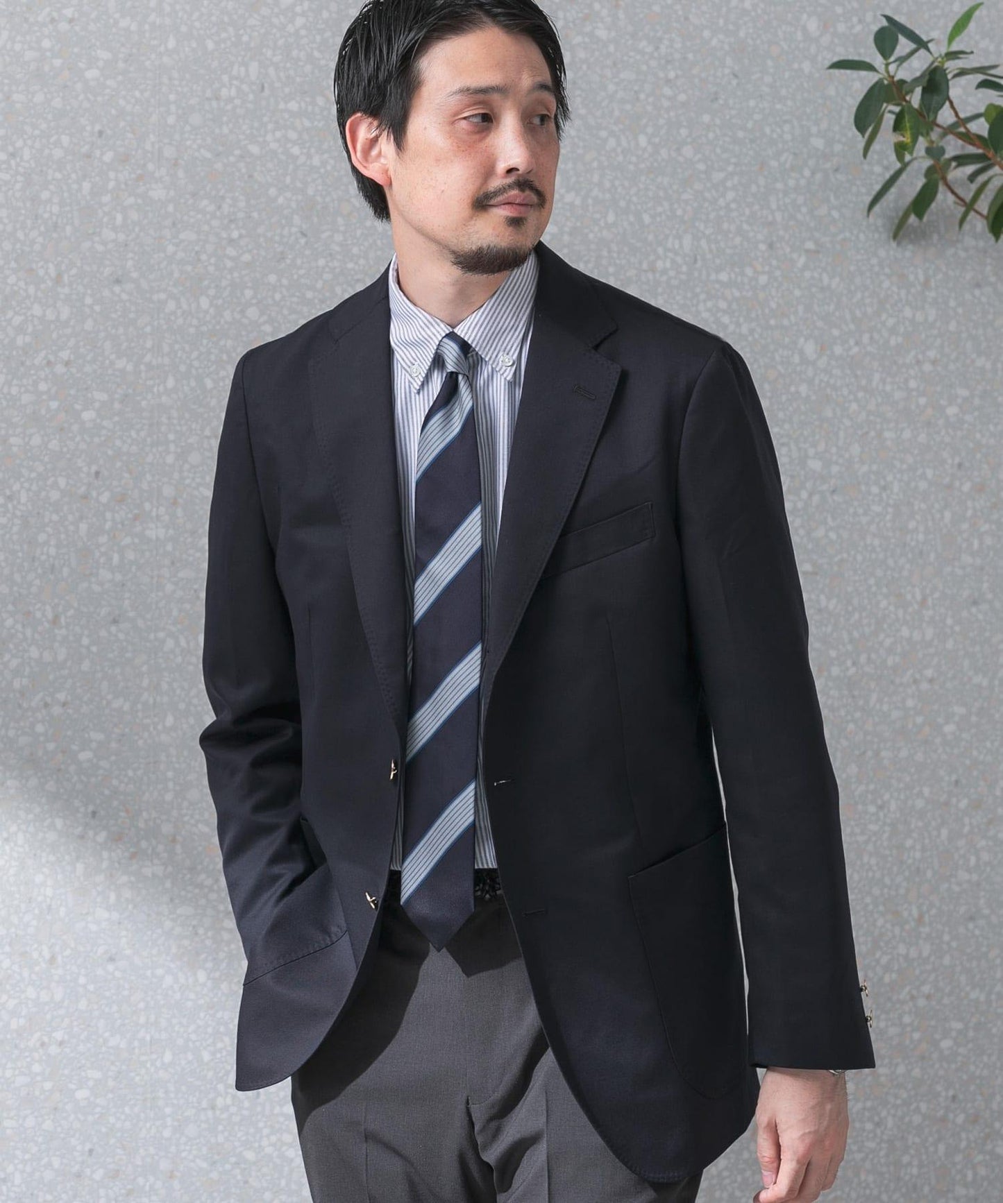 LIFE STYLE TAILOR 金屬紐扣西裝外套
