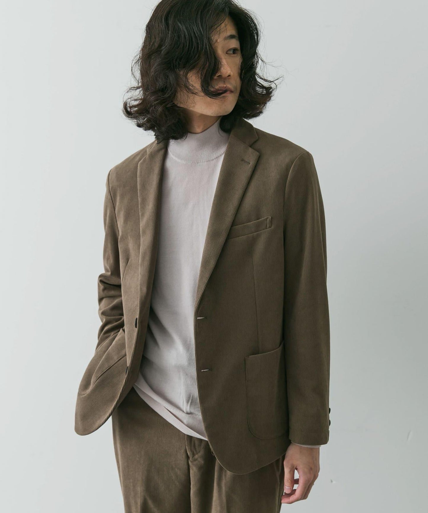 LIFE STYLE TAILOR 燈芯絨舒適夾克