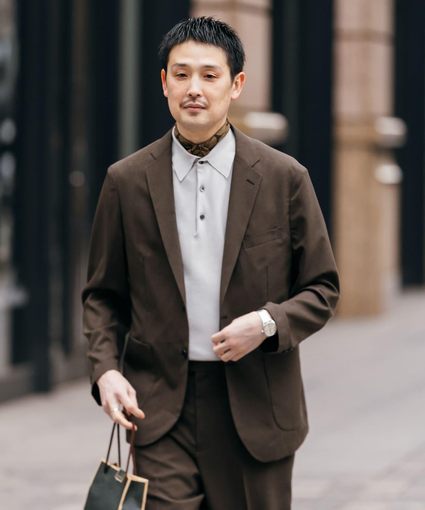 LIFE STYLE TAILOR 亞麻風格舒適夾克