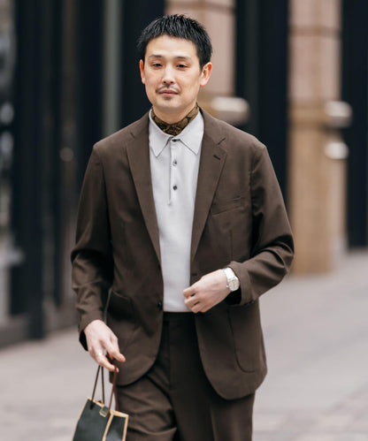 LIFE STYLE TAILOR 亞麻風格舒適夾克