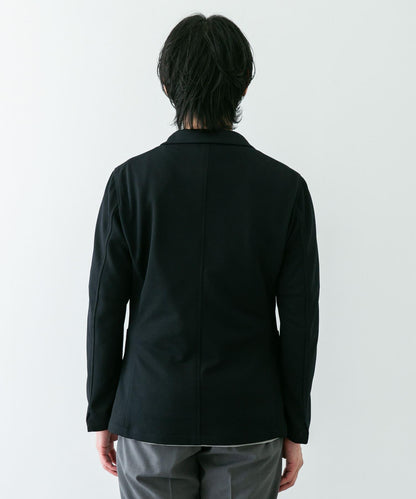 「易護理/速幹」LIFE STYLE TAILOR 混色針織休閒西裝外套