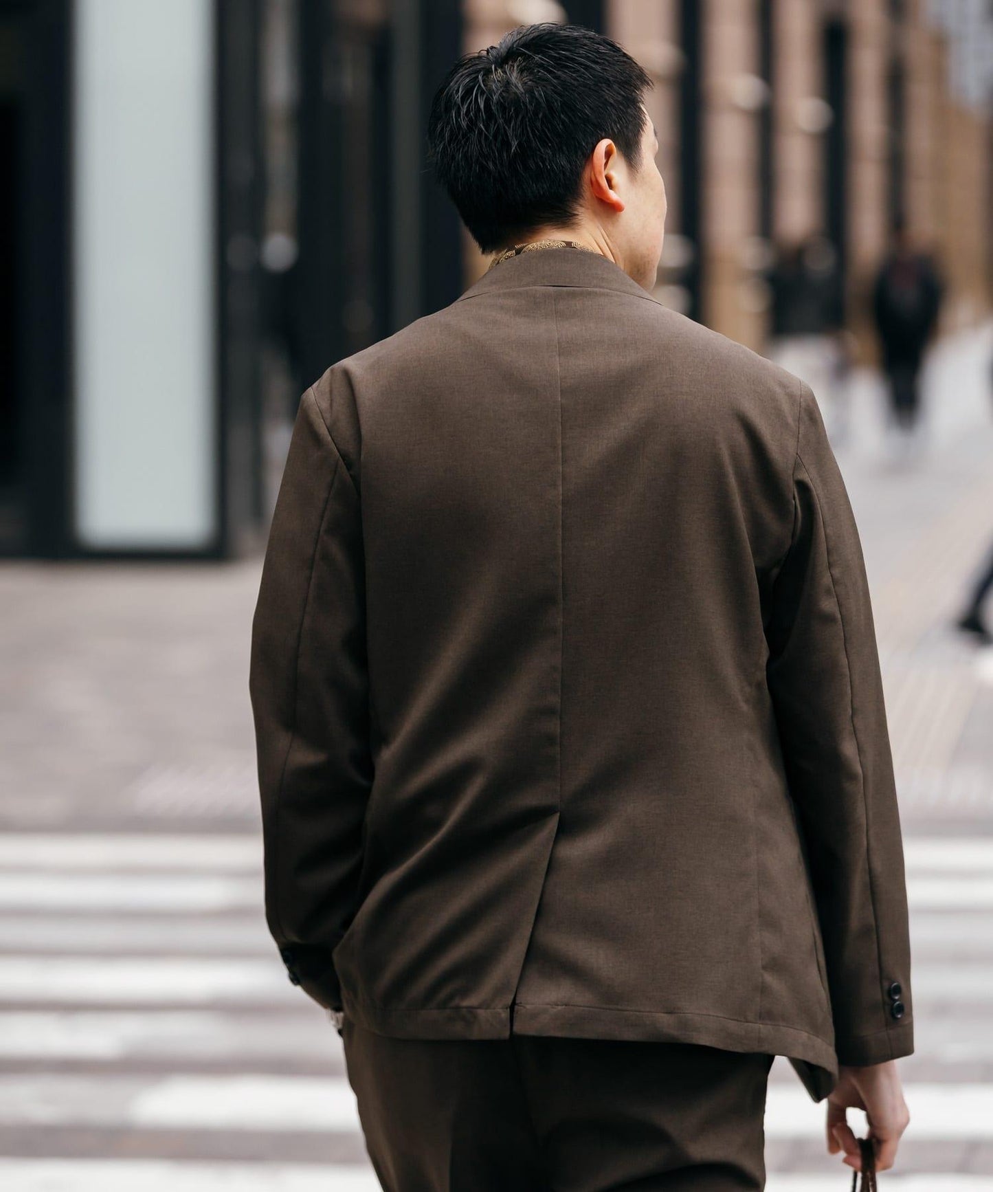LIFE STYLE TAILOR 亞麻風格舒適夾克