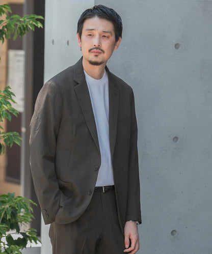 可水洗/防皺 LIFE STYLE TAILOR 卡爾澤彈力舒適西裝夾克