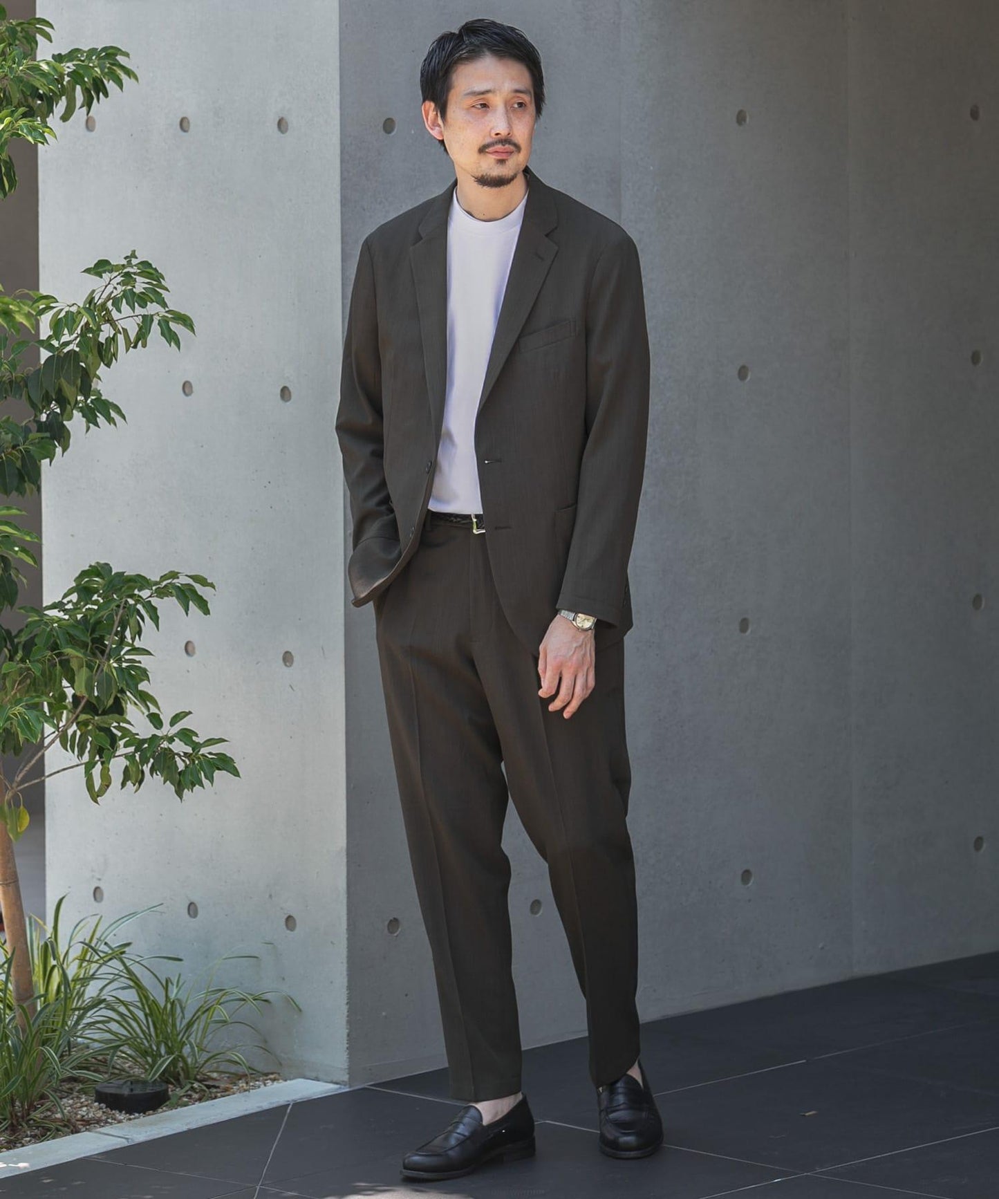 可水洗/防皺 LIFE STYLE TAILOR 卡爾澤彈力舒適西裝夾克