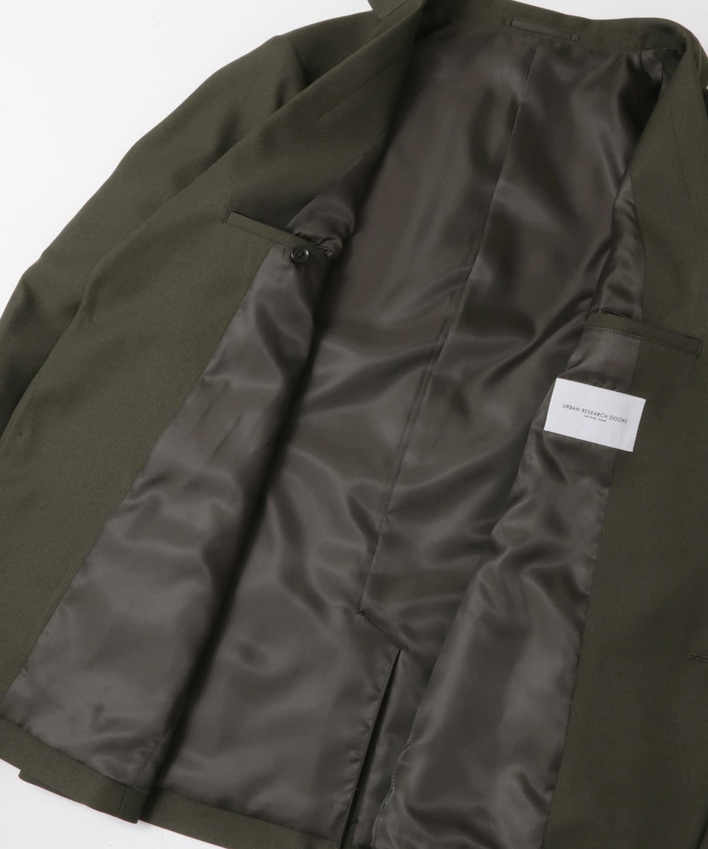 LIFE STYLE TAILOR 仿羊毛斜紋舒適西裝夾克