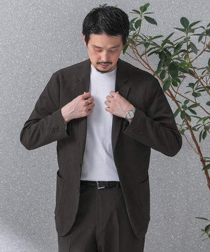 可水洗/防皺 LIFE STYLE TAILOR 卡爾澤彈力舒適西裝夾克