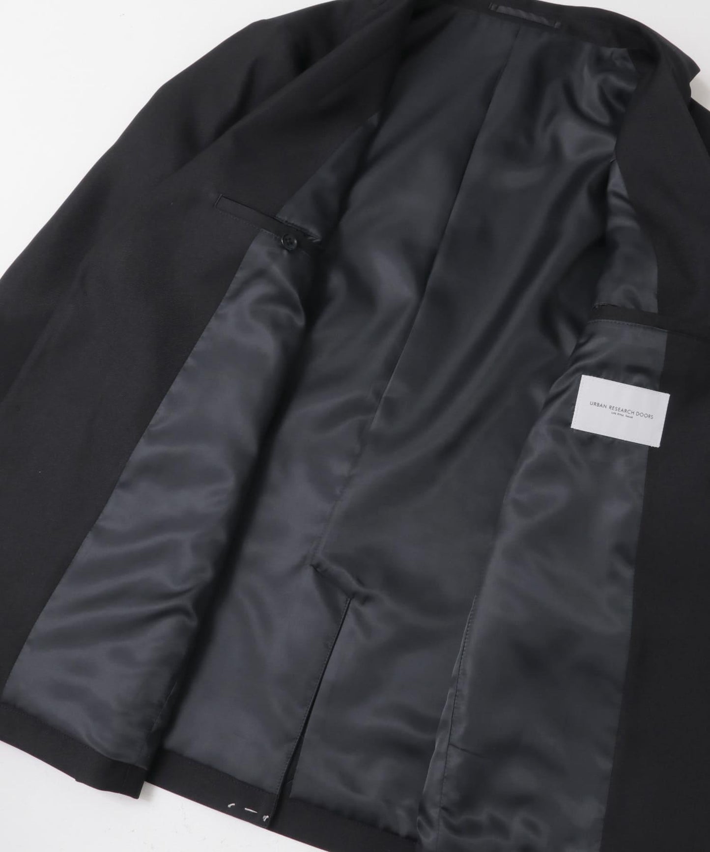 LIFE STYLE TAILOR 仿羊毛斜紋舒適西裝夾克