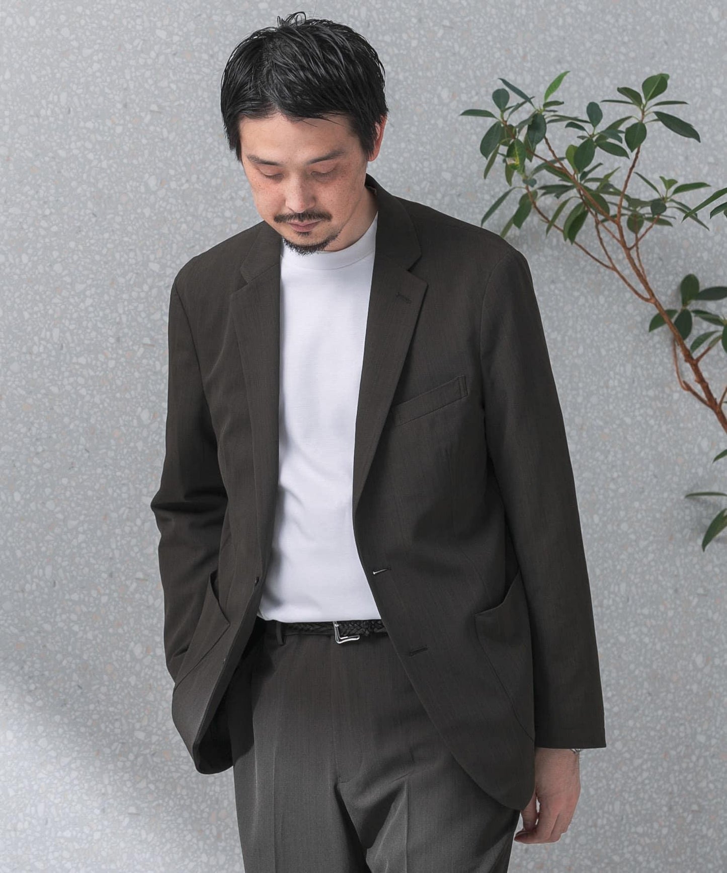可水洗/防皺 LIFE STYLE TAILOR 卡爾澤彈力舒適西裝夾克