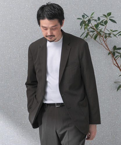 可水洗/防皺 LIFE STYLE TAILOR 卡爾澤彈力舒適西裝夾克