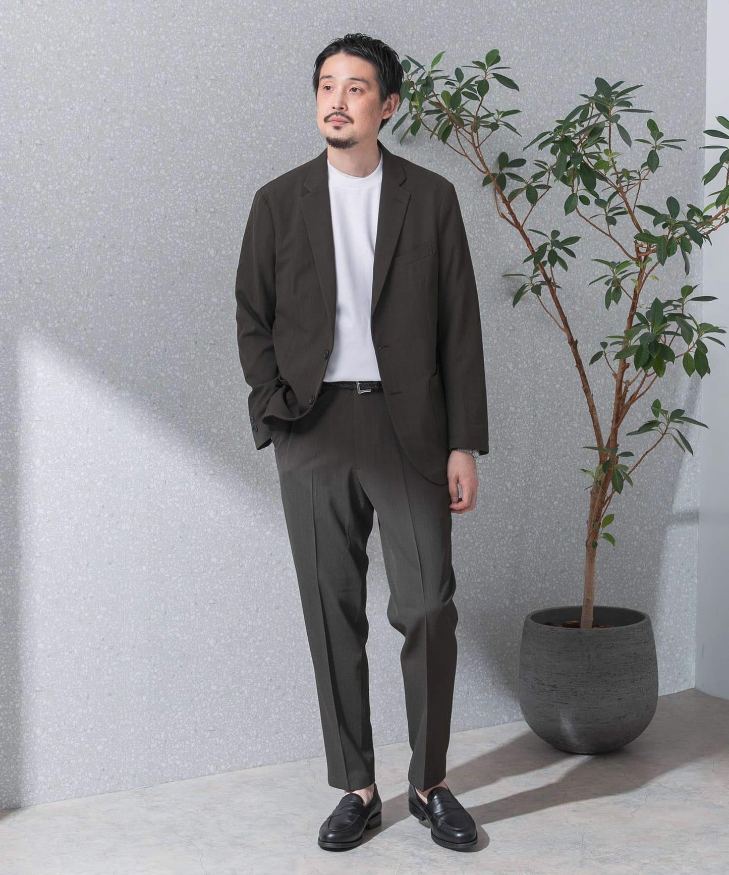 可水洗/防皺 LIFE STYLE TAILOR 卡爾澤彈力舒適西裝夾克