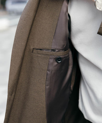 LIFE STYLE TAILOR 亞麻風格舒適夾克