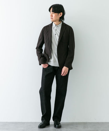 「易護理/速幹」LIFE STYLE TAILOR 混色針織休閒西裝外套