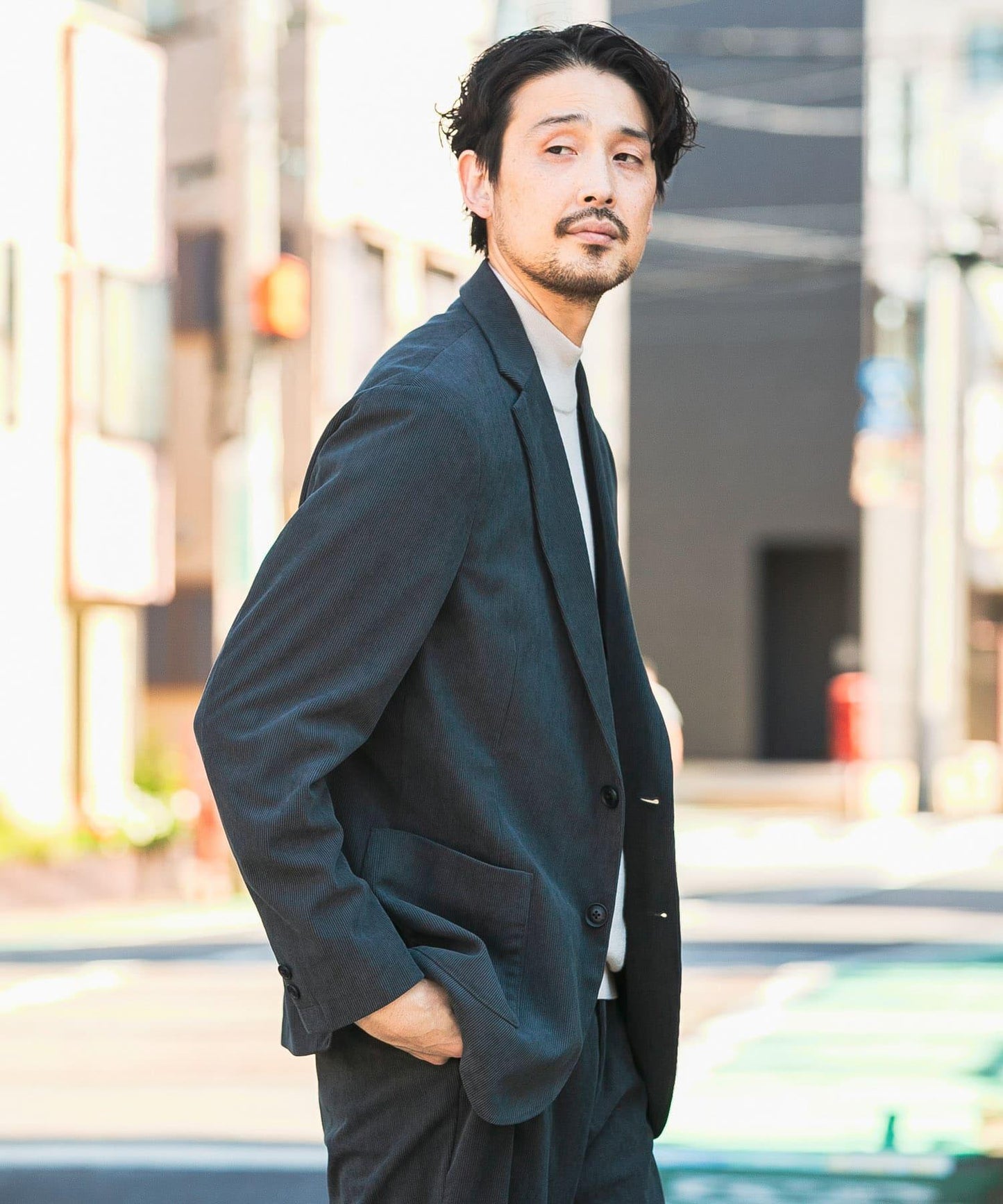 LIFE STYLE TAILOR 燈芯絨舒適夾克