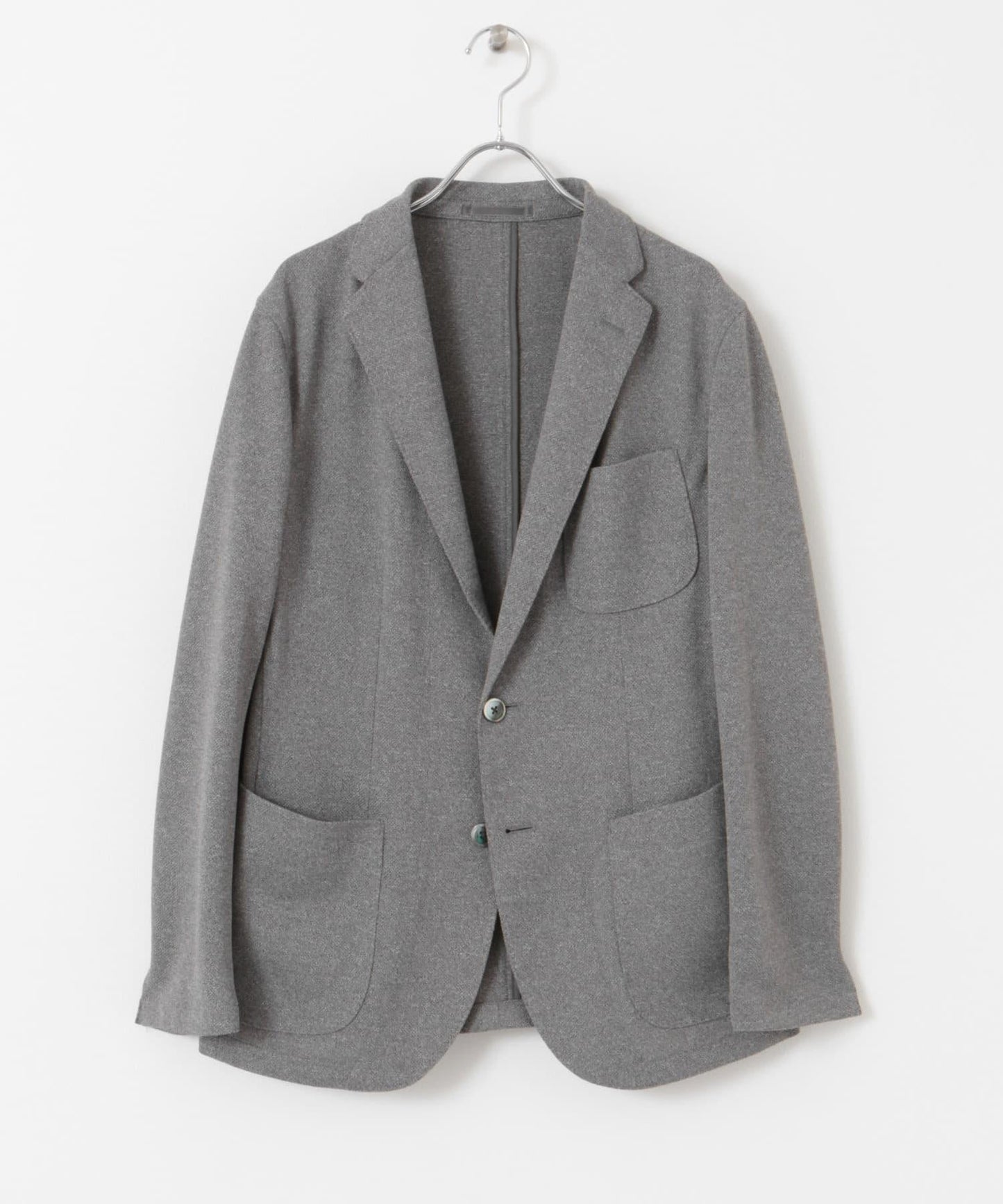 「易護理/速幹」LIFE STYLE TAILOR 混色針織休閒西裝外套