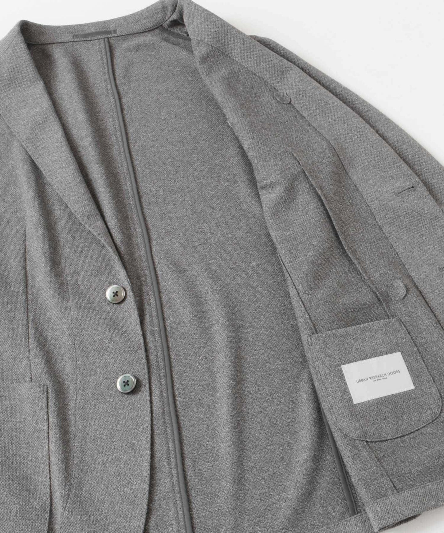 「易護理/速幹」LIFE STYLE TAILOR 混色針織休閒西裝外套