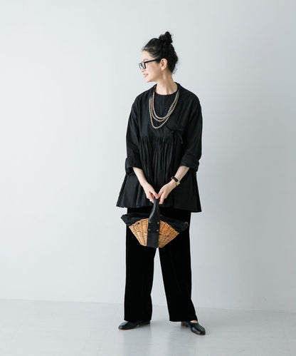 人造絲真絲天鵝絨長褲