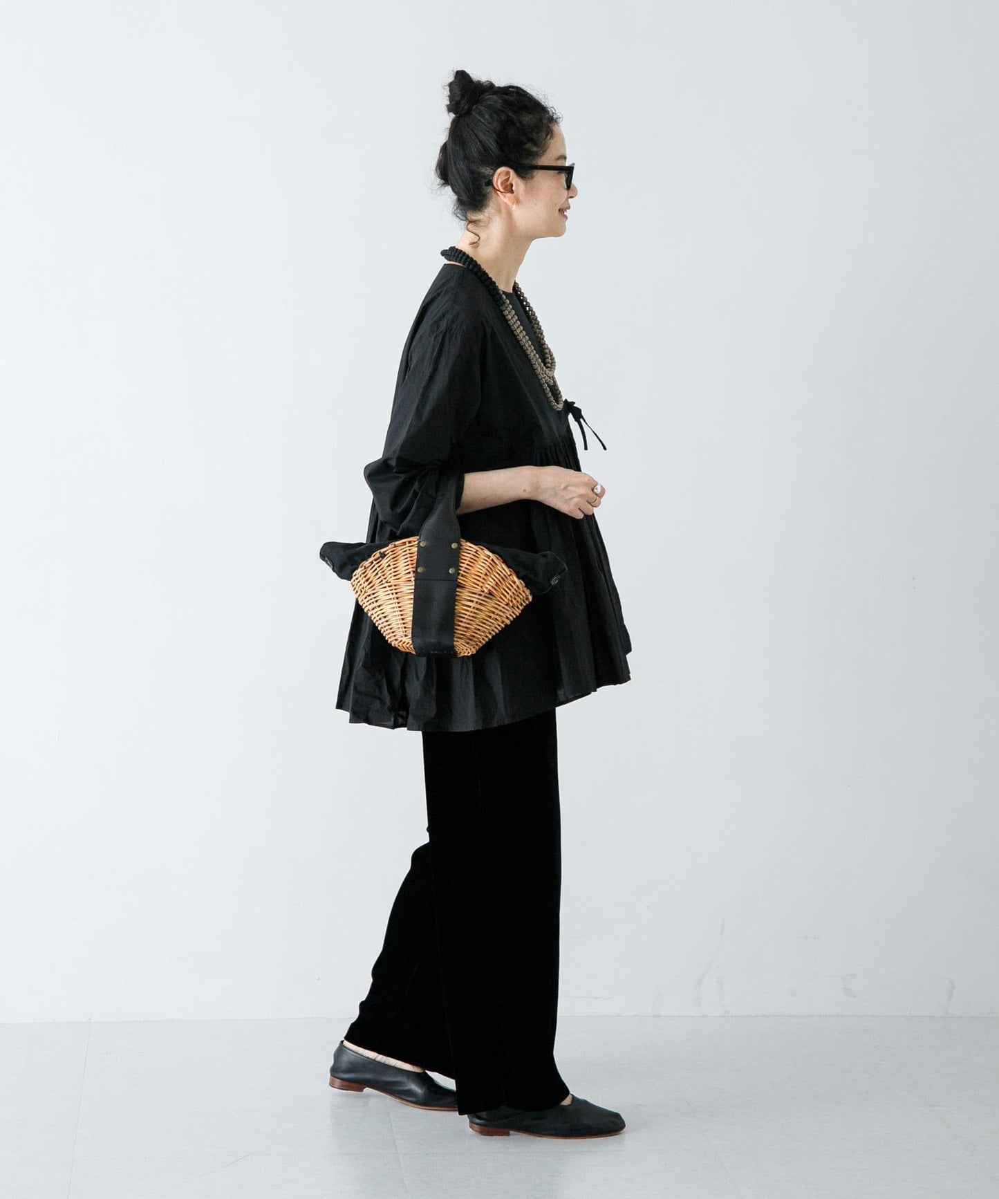 人造絲真絲天鵝絨長褲