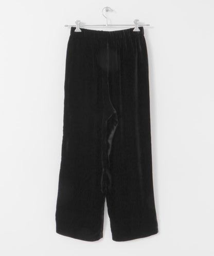 人造絲真絲天鵝絨長褲