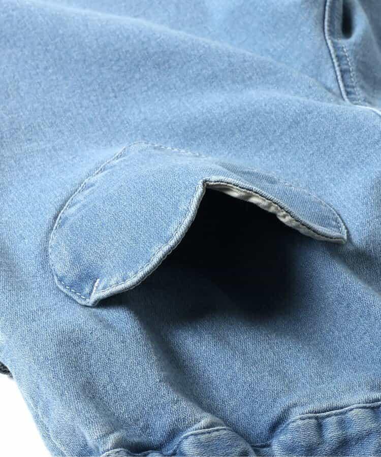 愛心刺繡修身可愛長褲 10分丈