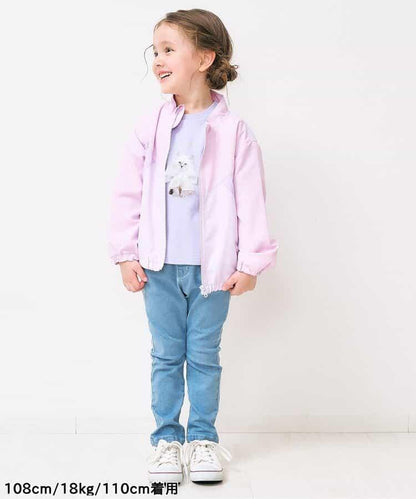 愛心刺繡修身可愛長褲 10分丈